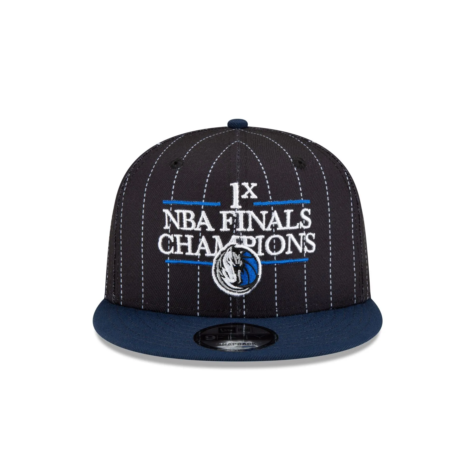 Just Caps NBA Champion Pinstripe Dallas Mavericks 9FIFTY Snapback Hat sold by New Era product image thumbnail 2