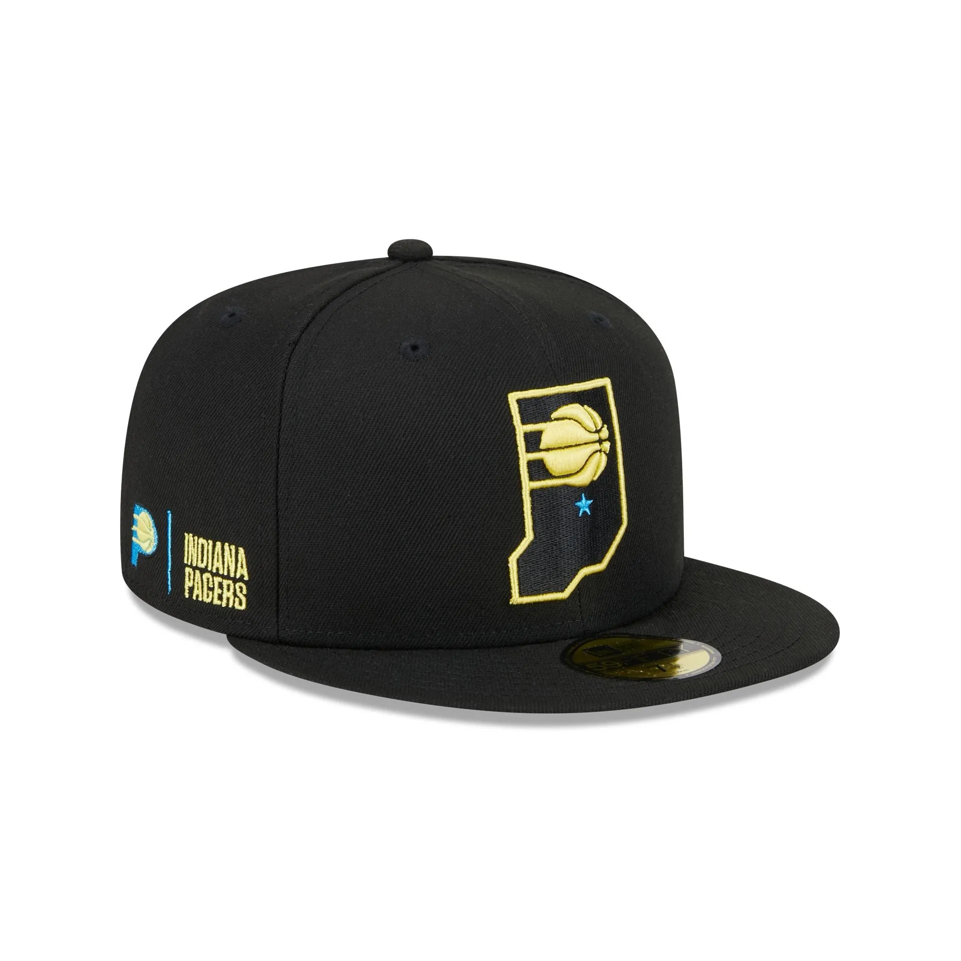 Indiana Pacers 2023 City Edition Alt 59FIFTY Fitted Hat sold by New Era