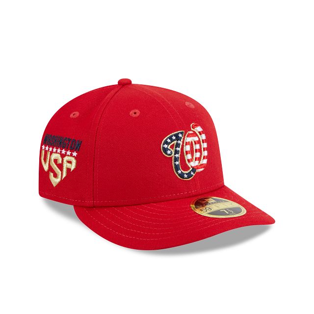 Washington Nationals Independence Day 2023 Low Profile 59FIFTY Fitted Hat sold by New Era