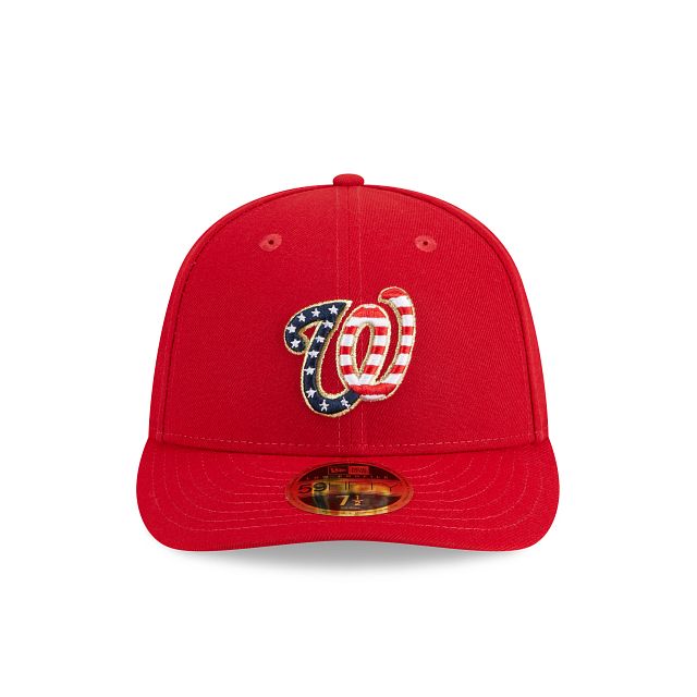 Washington Nationals Independence Day 2023 Low Profile 59FIFTY Fitted Hat sold by New Era product image thumbnail 2