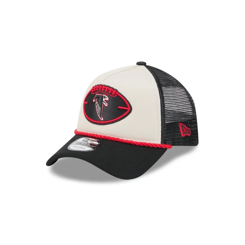 Atlanta Falcons 2024 Historic Sideline 9FORTY A-Frame Snapback Hat sold by New Era