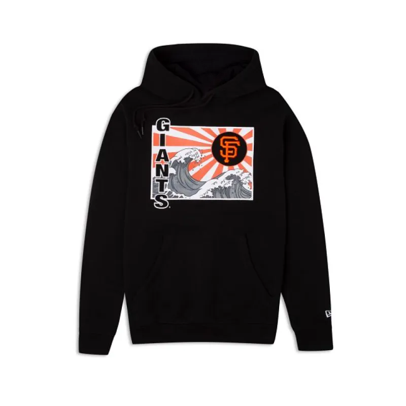 San Francisco Giants Tonal Wave Hoodie sold by New Era