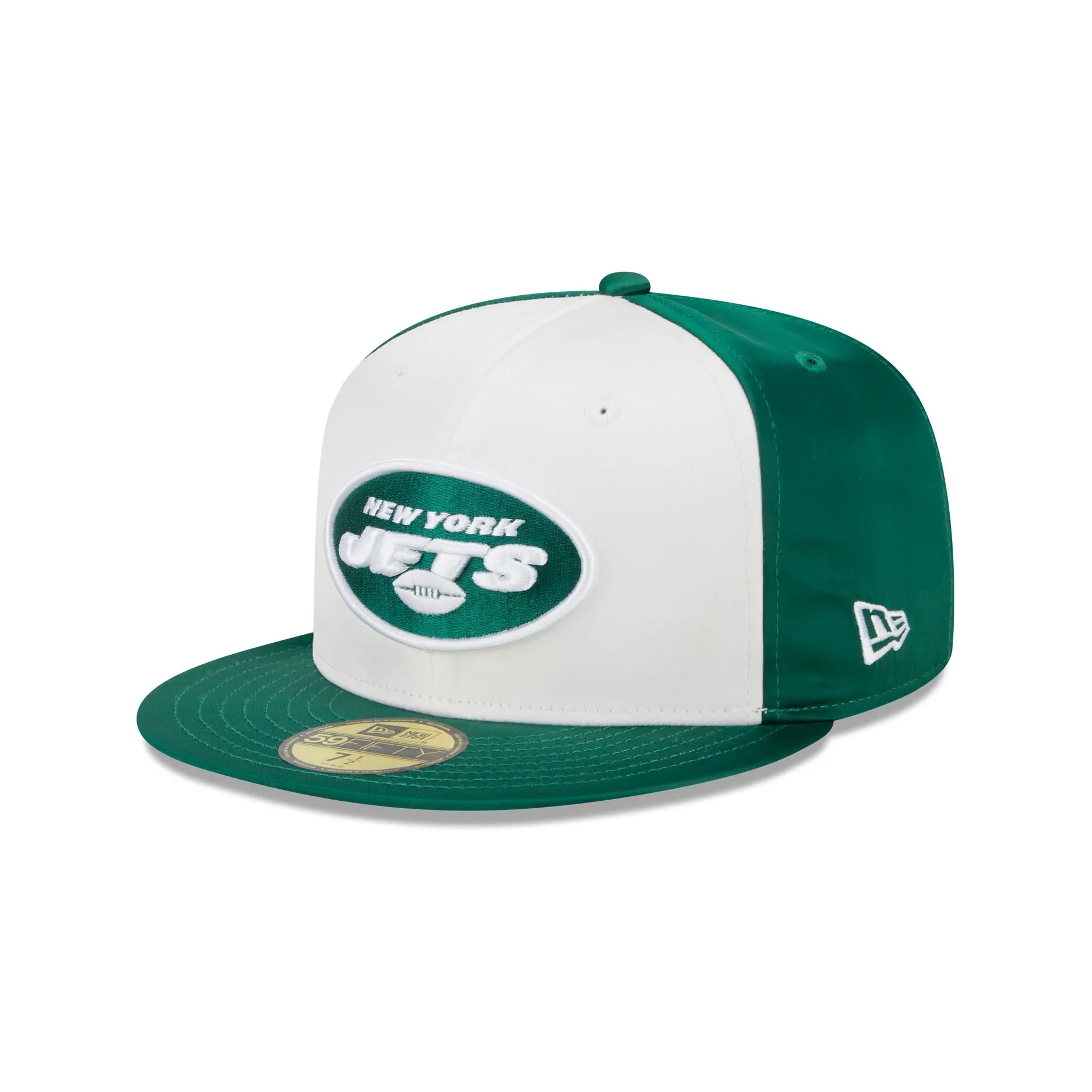 New York Jets Throwback Satin 59FIFTY Fitted Hat sold by New Era product image thumbnail 3