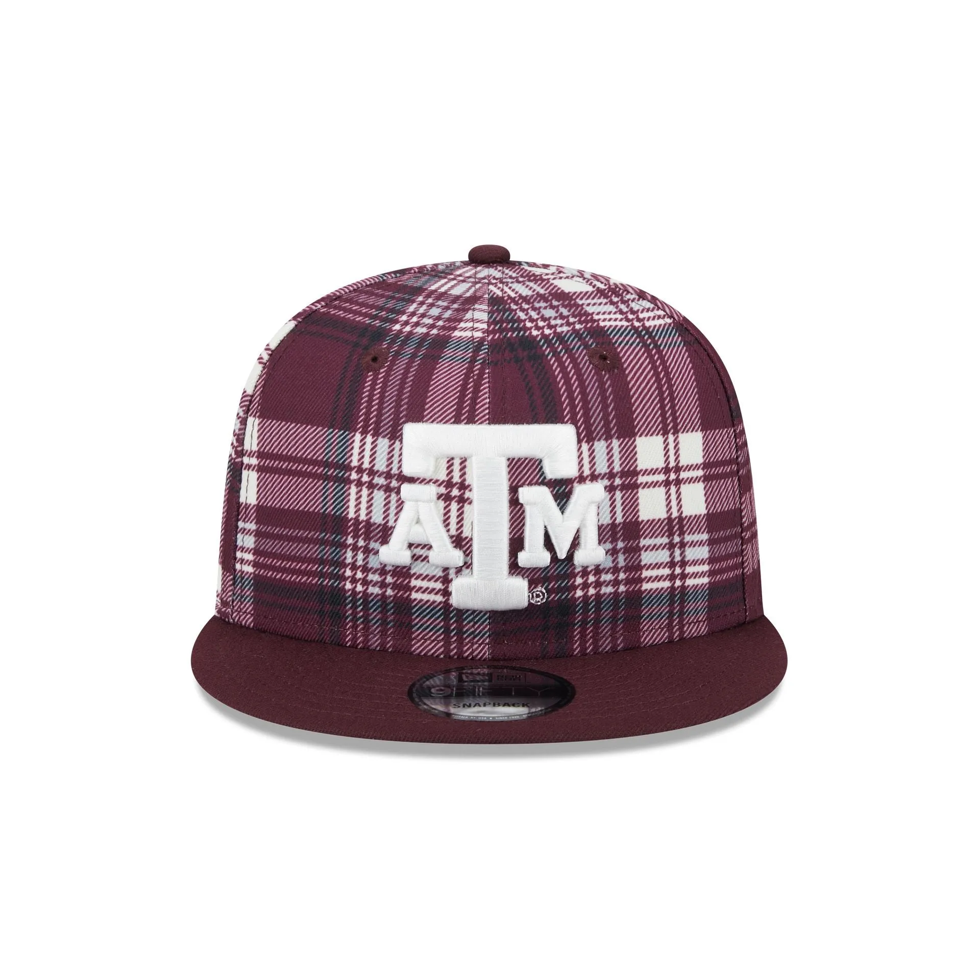 Texas A&M Aggies Plaid 9FIFTY Snapback Hat sold by New Era product image thumbnail 2