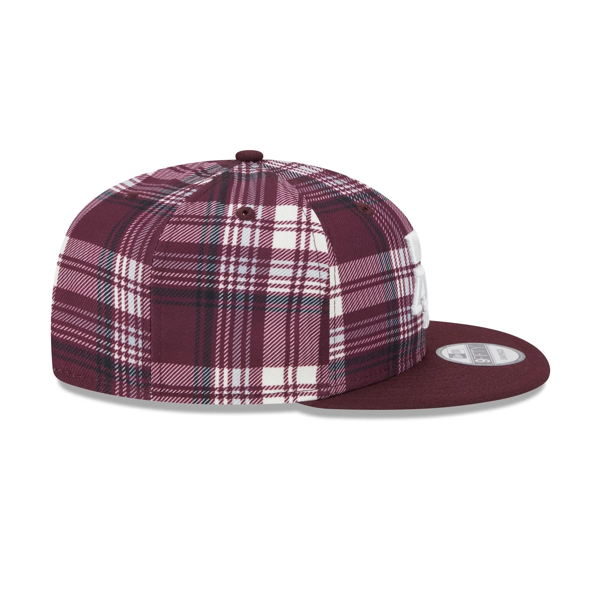 Texas A&M Aggies Plaid 9FIFTY Snapback Hat sold by New Era product image thumbnail 5