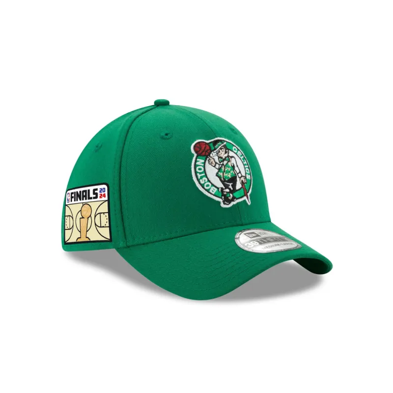 Boston Celtics 2024 NBA Finals 39THIRTY Stretch Fit Hat sold by New Era