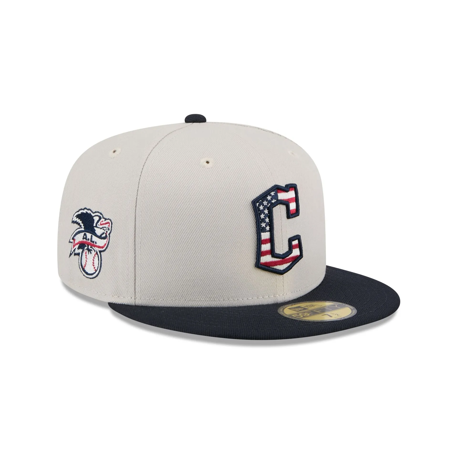 Cleveland Guardians Independence Day 2024 59FIFTY Fitted Hat sold by New Era