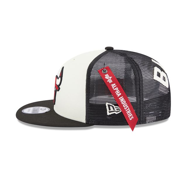 Alpha Industries X Chicago Bulls 9FIFTY Snapback Hat sold by New Era product image thumbnail 4