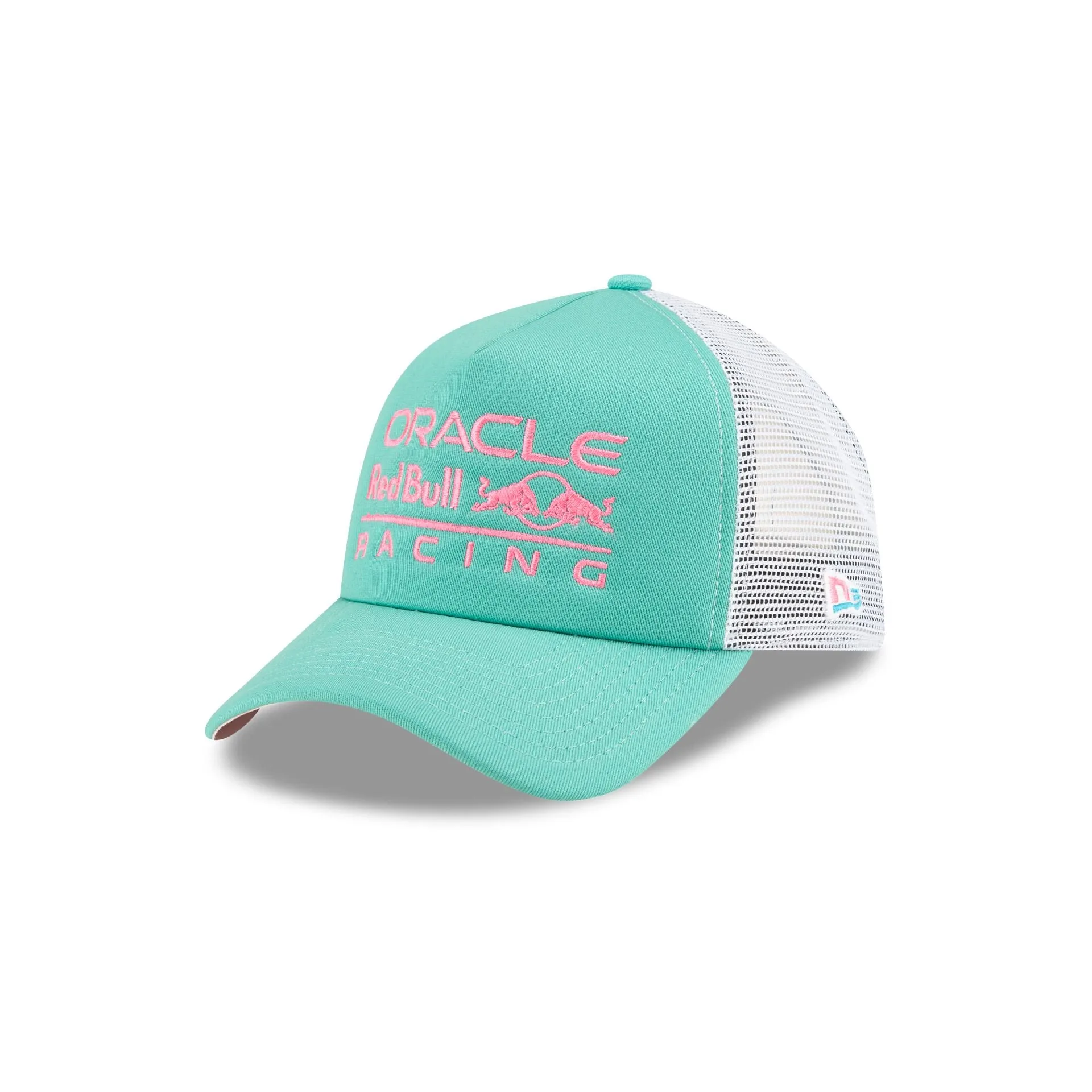 Oracle Red Bull Racing Miami Race 9FORTY A-Frame Trucker Hat sold by New Era
