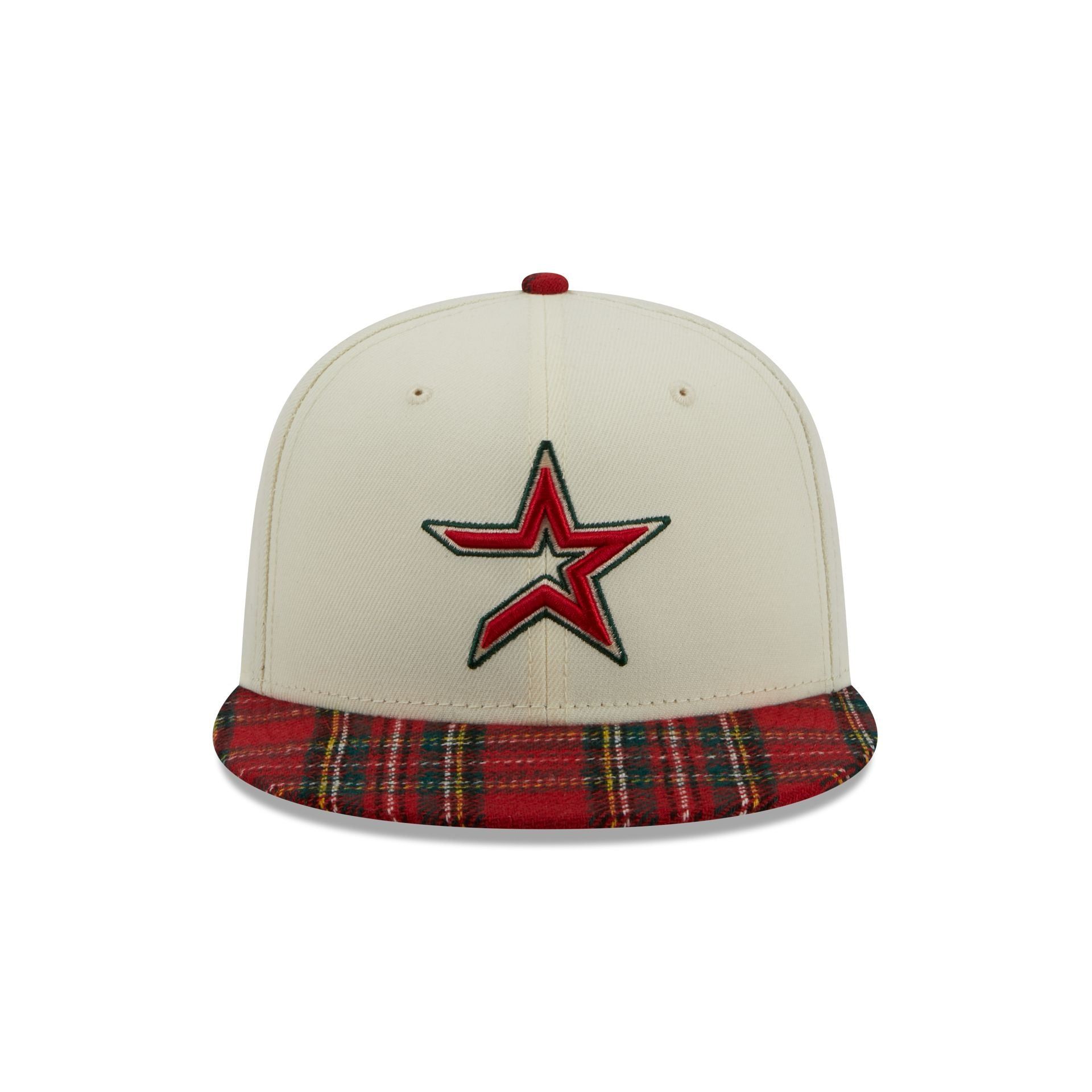Houston Astros Plaid Visor 9FIFTY Snapback Hat sold by New Era product image thumbnail 2