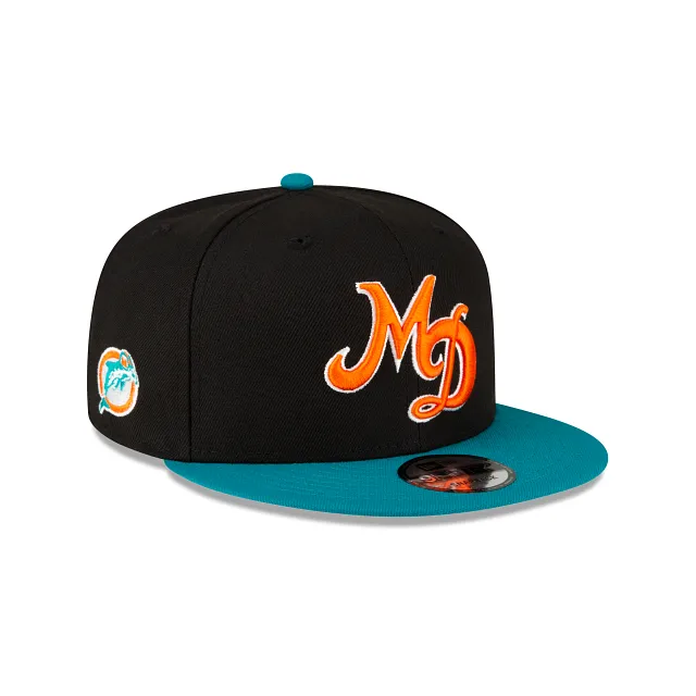 Miami Dolphins City Originals 9FIFTY Snapback Hat sold by New Era