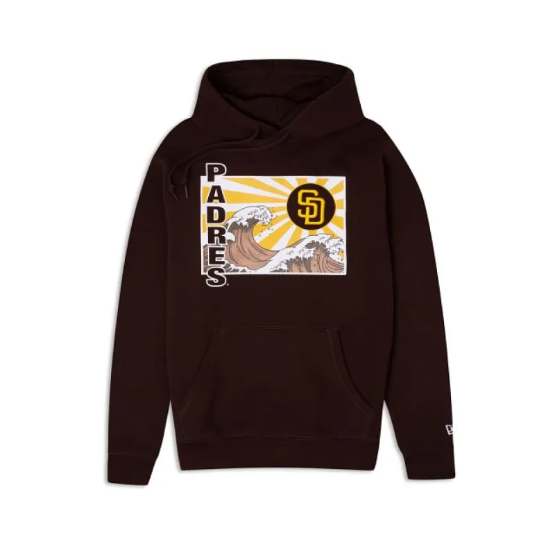 San Diego Padres Tonal Wave Hoodie sold by New Era