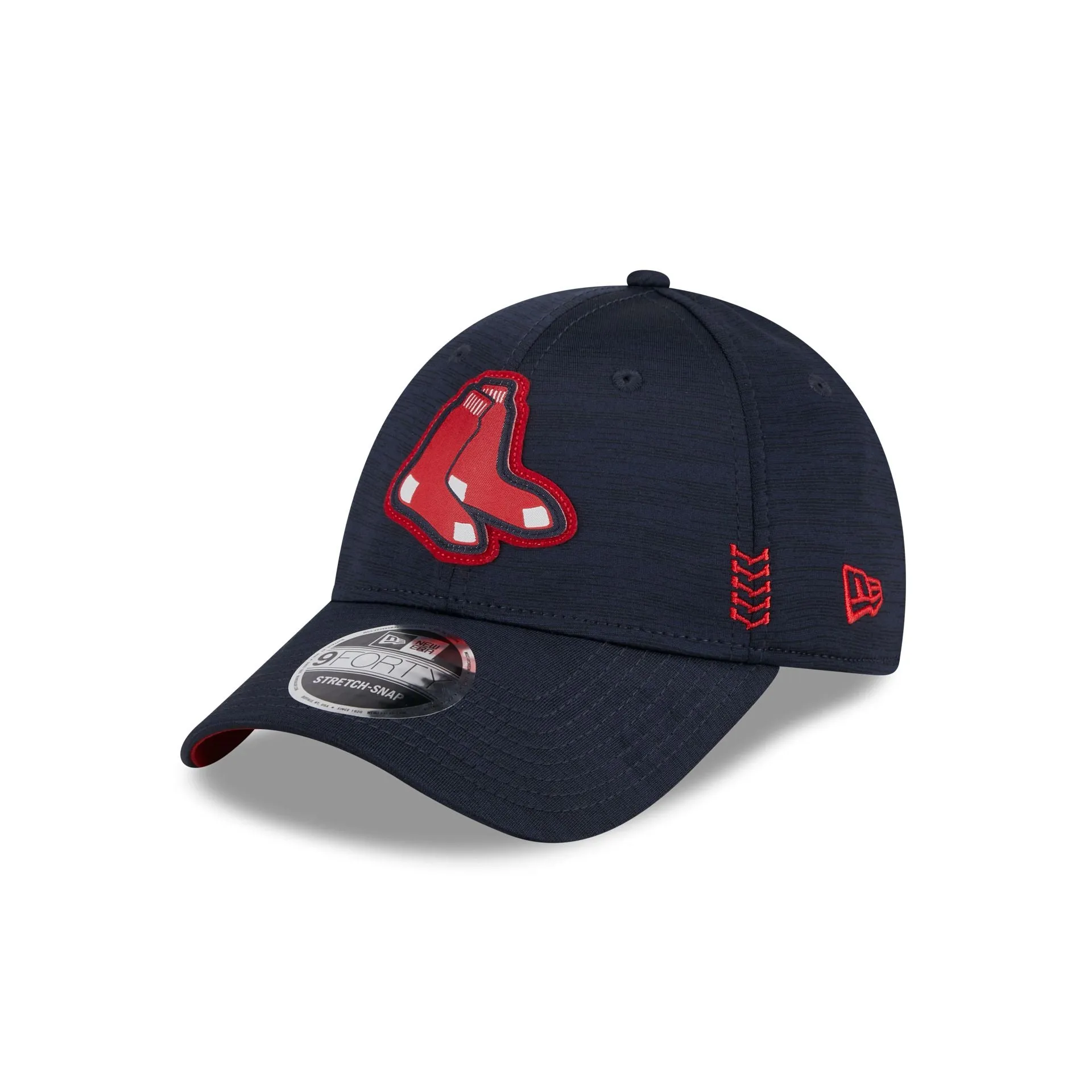 Boston Red Sox 2024 Clubhouse 9FORTY Stretch-Snap Hat sold by New Era