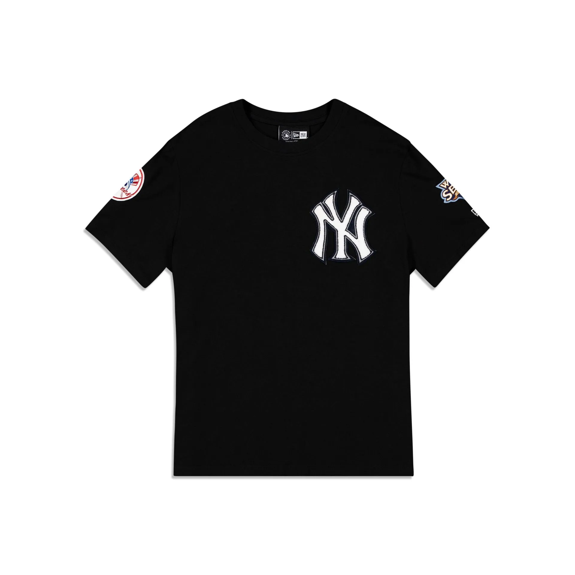 New York Yankees Logo Select Color Flip Black T-Shirt sold by New Era
