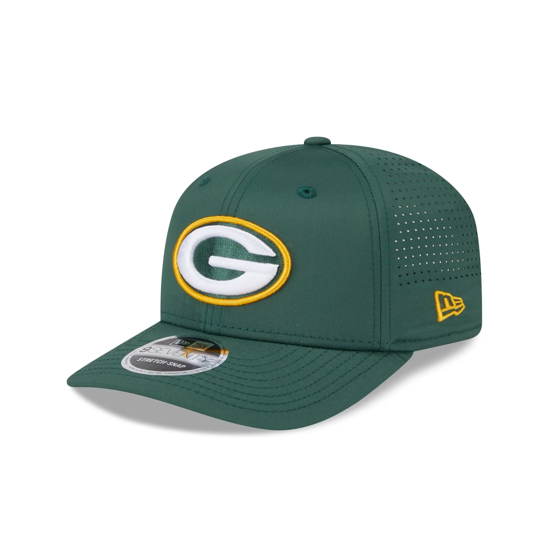 Green Bay Packers Perform 9SEVENTY Stretch-Snap Hat sold by New Era