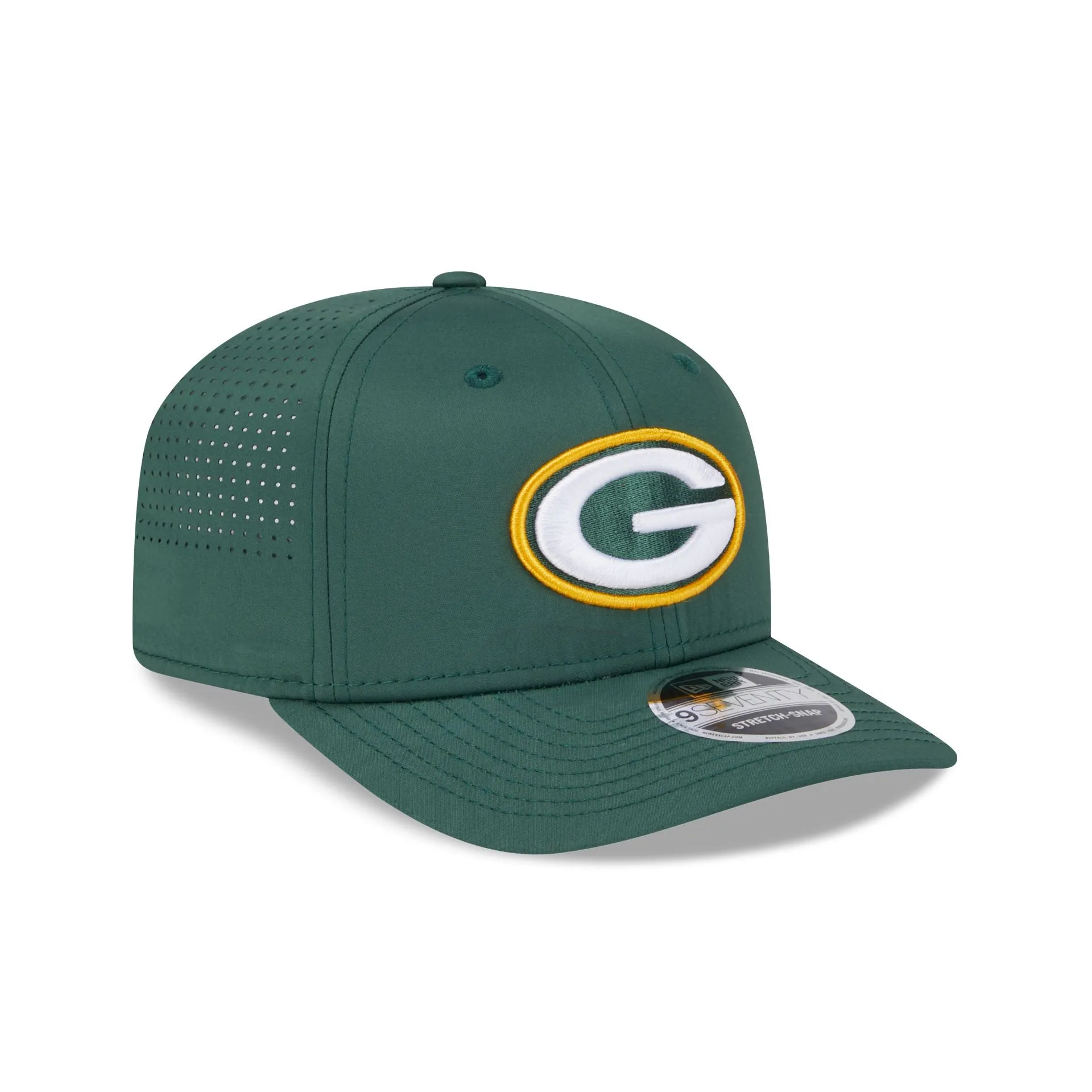 Green Bay Packers Perform 9SEVENTY Stretch-Snap Hat sold by New Era product image thumbnail 3