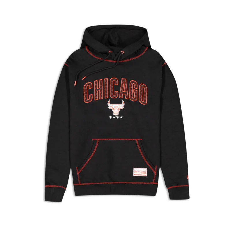 Chicago Bulls 2023 City Edition Black Hoodie sold by New Era
