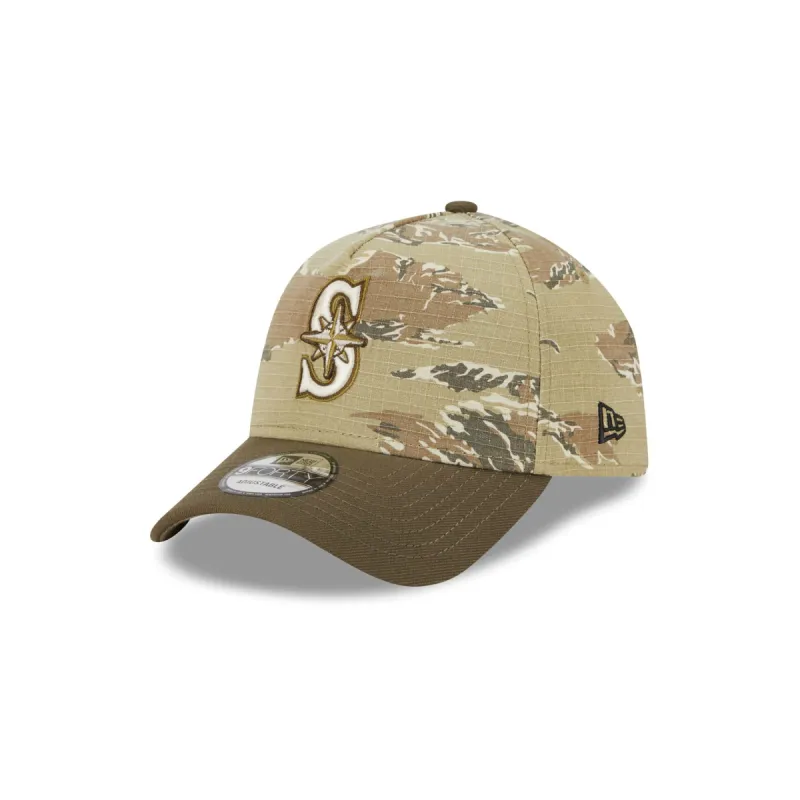 NEW ERA ☆ 'Camo Underbrim' 9FORTY K-Frame カモ柄 ニューエラ New Era Seattle Mariners 'Camo Underbrim' 9FORTY K-Frame