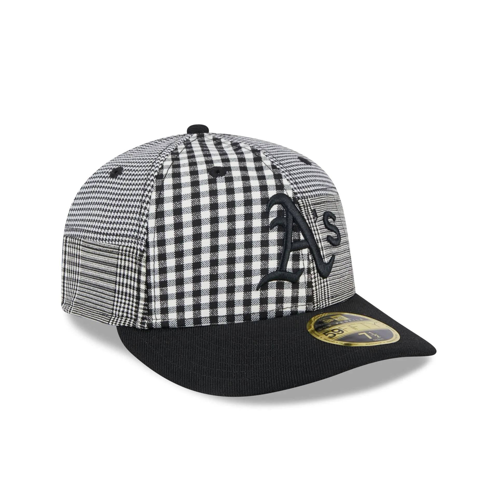 Oakland Athletics Patch Plaid Low Profile 59FIFTY Fitted Hat sold by New Era product image thumbnail 3