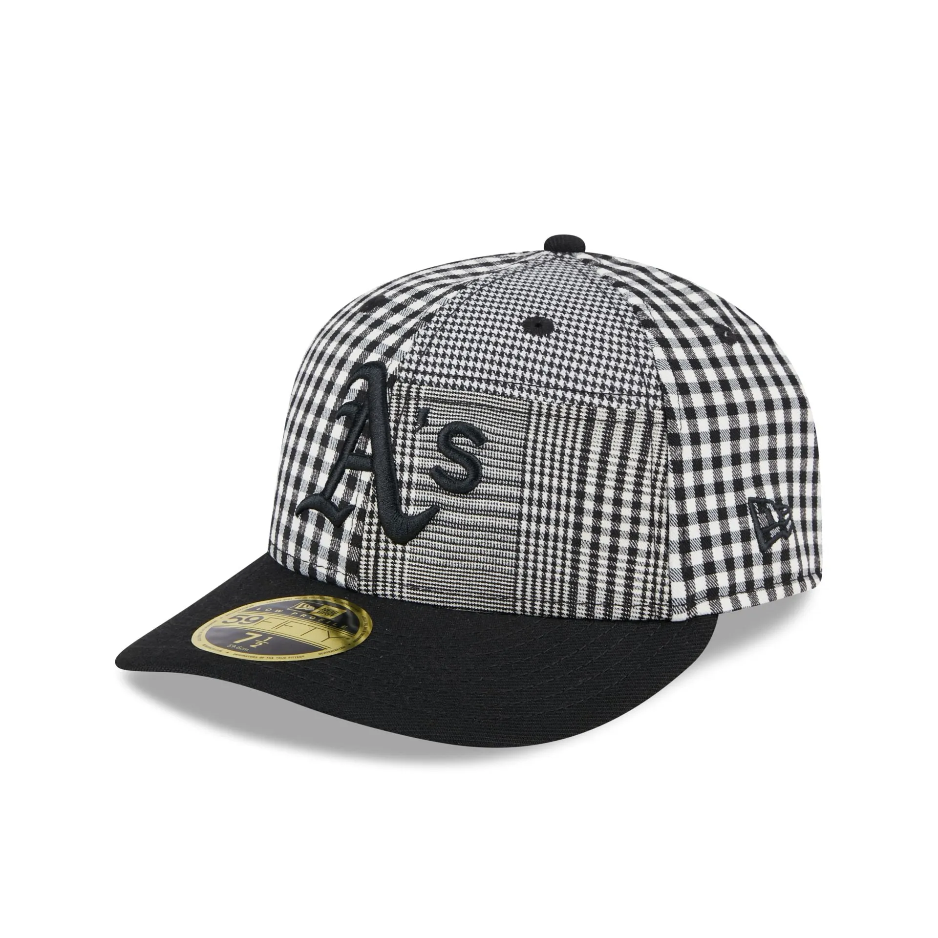 Oakland Athletics Patch Plaid Low Profile 59FIFTY Fitted Hat sold by New Era