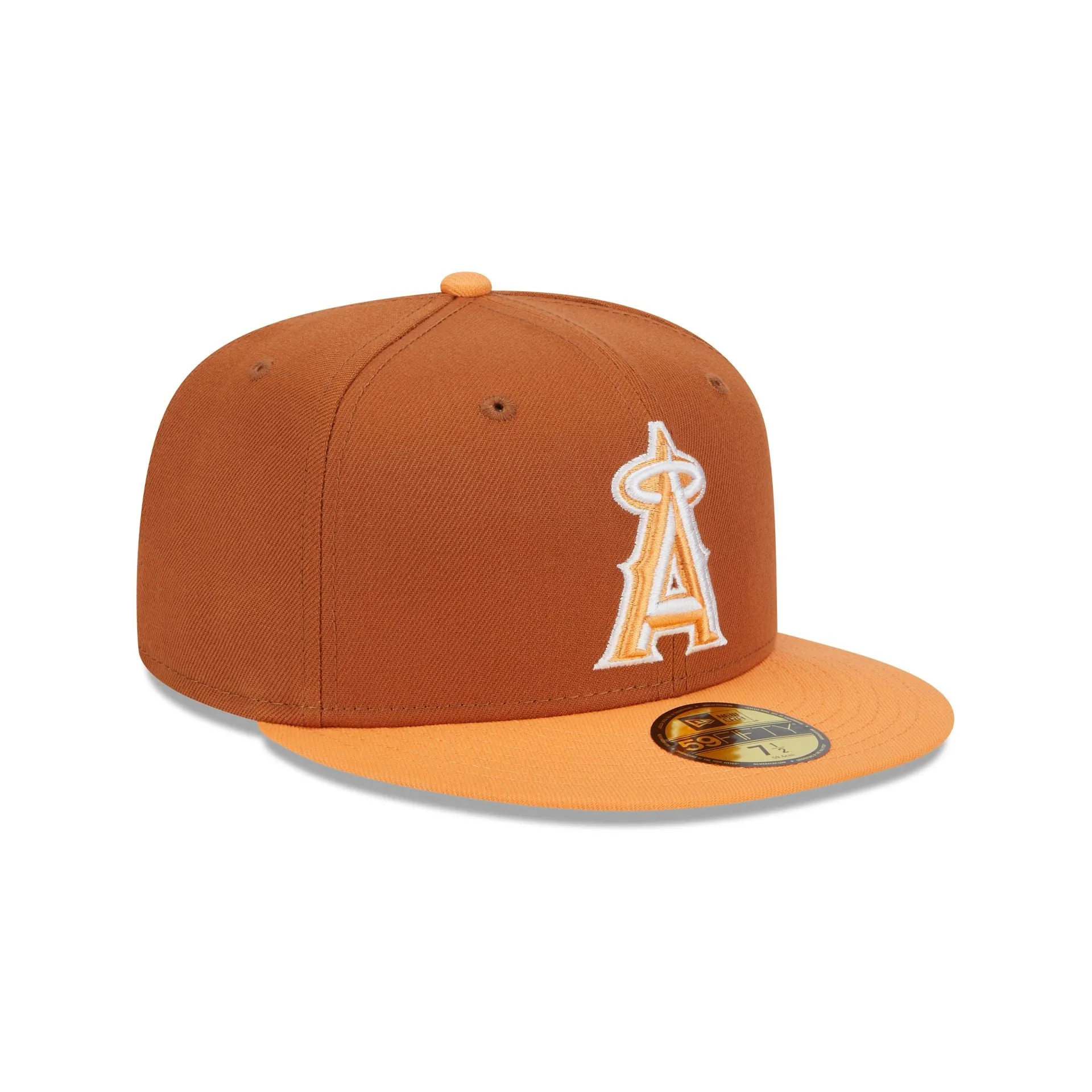 Los Angeles Angels Color Pack Earthy Brown 59FIFTY Fitted Hat sold by New Era product image thumbnail 3