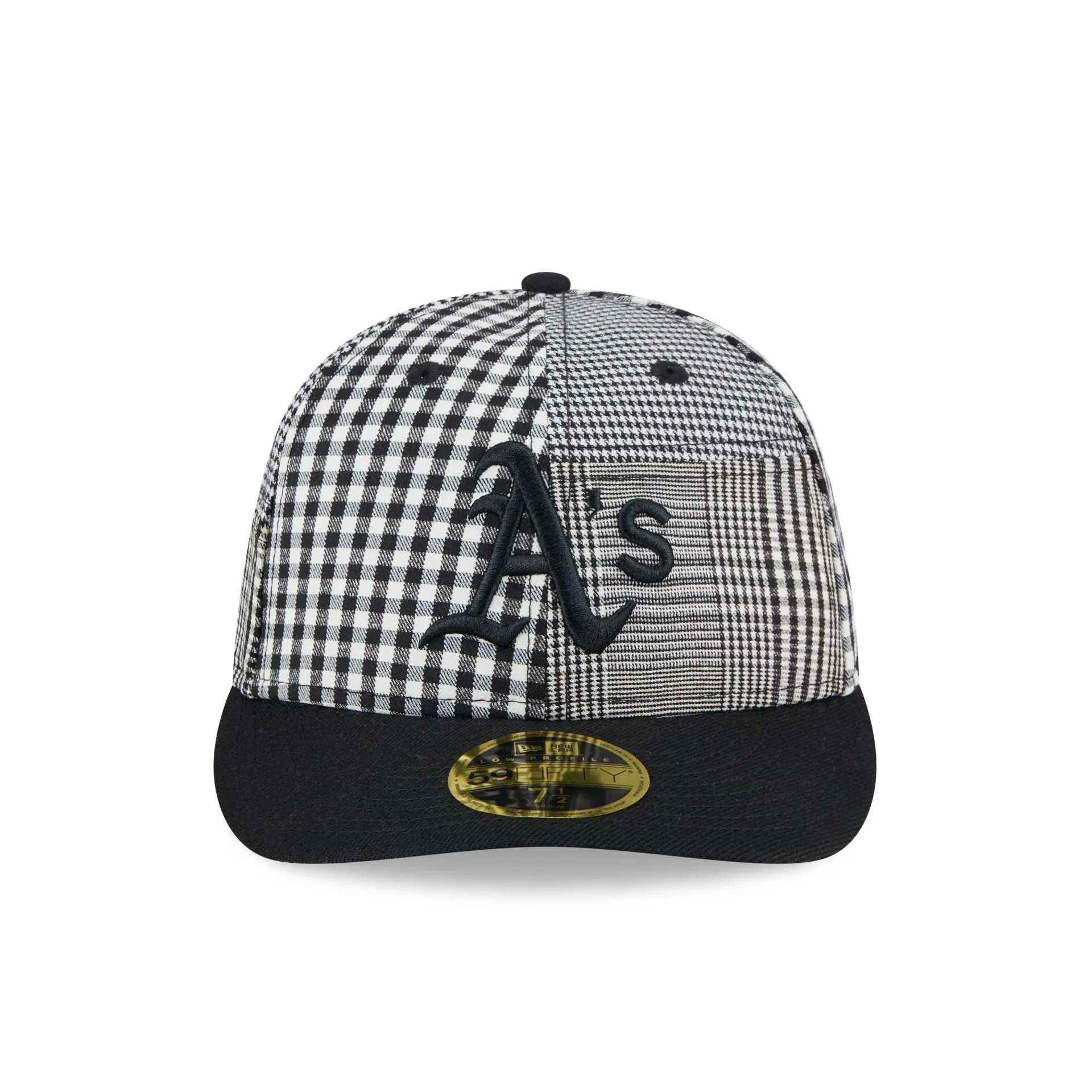 Oakland Athletics Patch Plaid Low Profile 59FIFTY Fitted Hat sold by New Era product image thumbnail 2