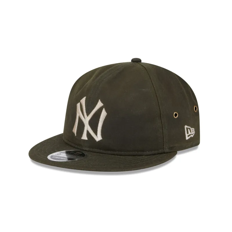 New York Yankees Khaki Retro Crown 9FIFTY Adjustable Hat