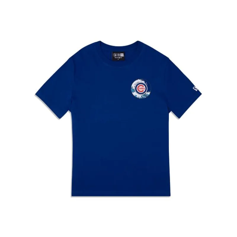 Chicago Cubs Tonal Wave T-Shirt sold by New Era