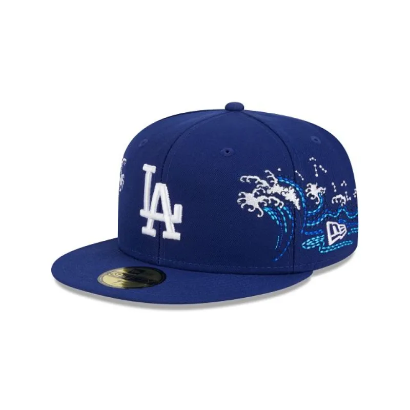 Los Angeles Dodgers Tonal Wave 59FIFTY Fitted Hat sold by New Era