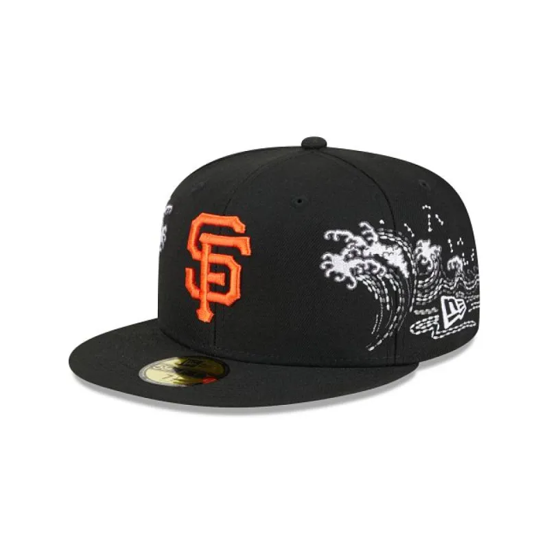 San Francisco Giants Tonal Wave 59FIFTY Fitted Hat sold by New Era