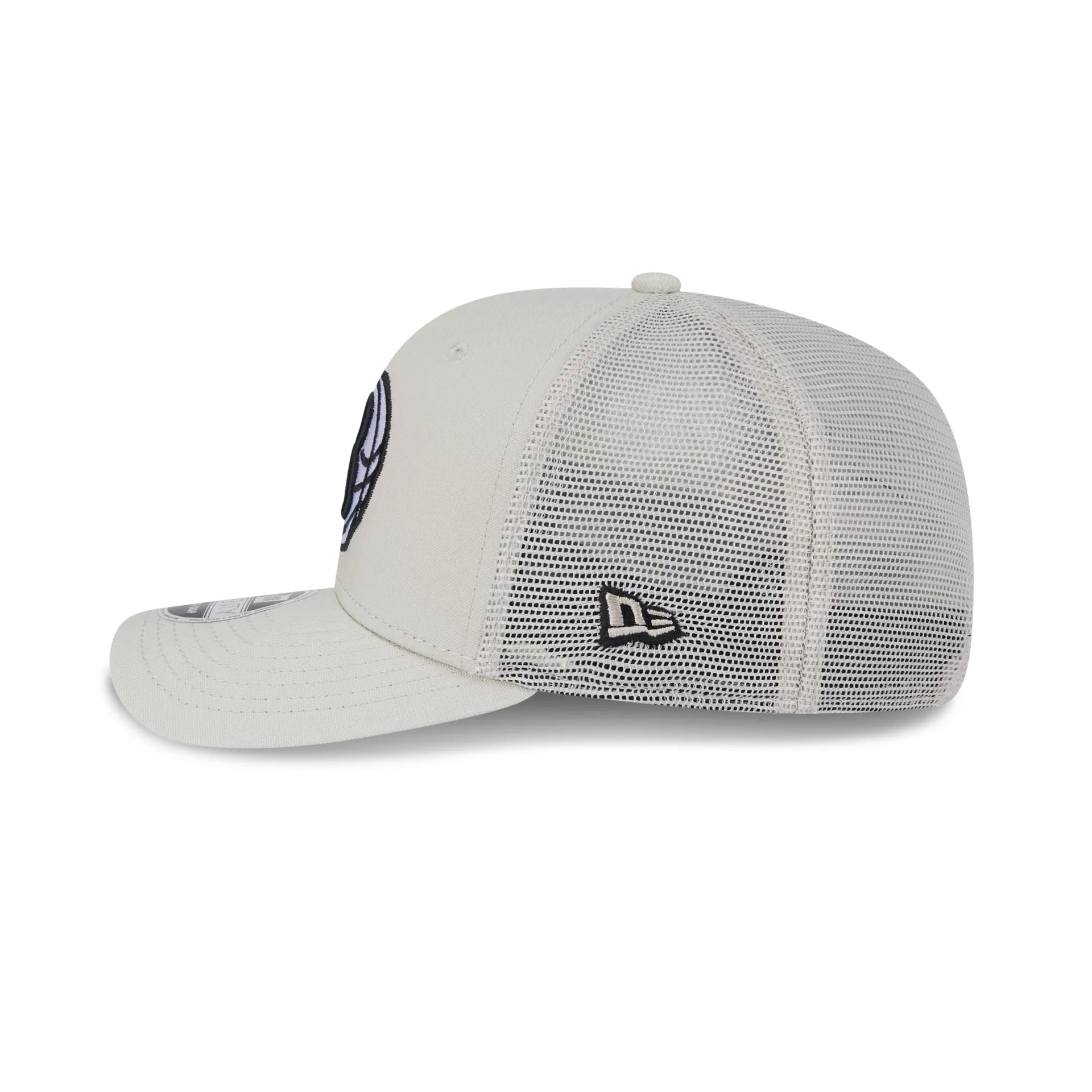 Brooklyn Nets Canvas 9SEVENTY Trucker Hat sold by New Era product image thumbnail 4