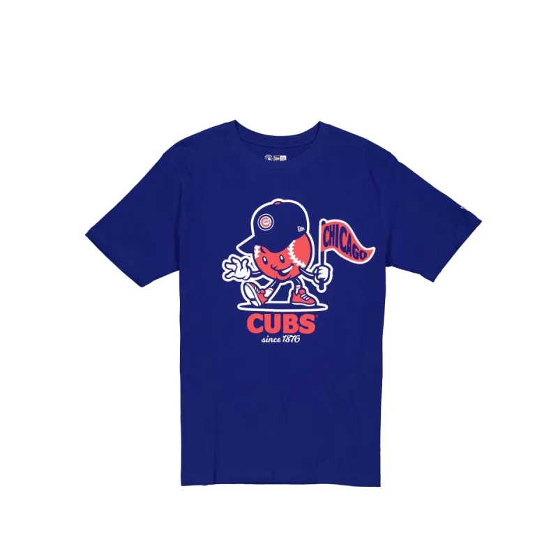 Chicago Cubs Court Sport Blue T-Shirt sold by New Era