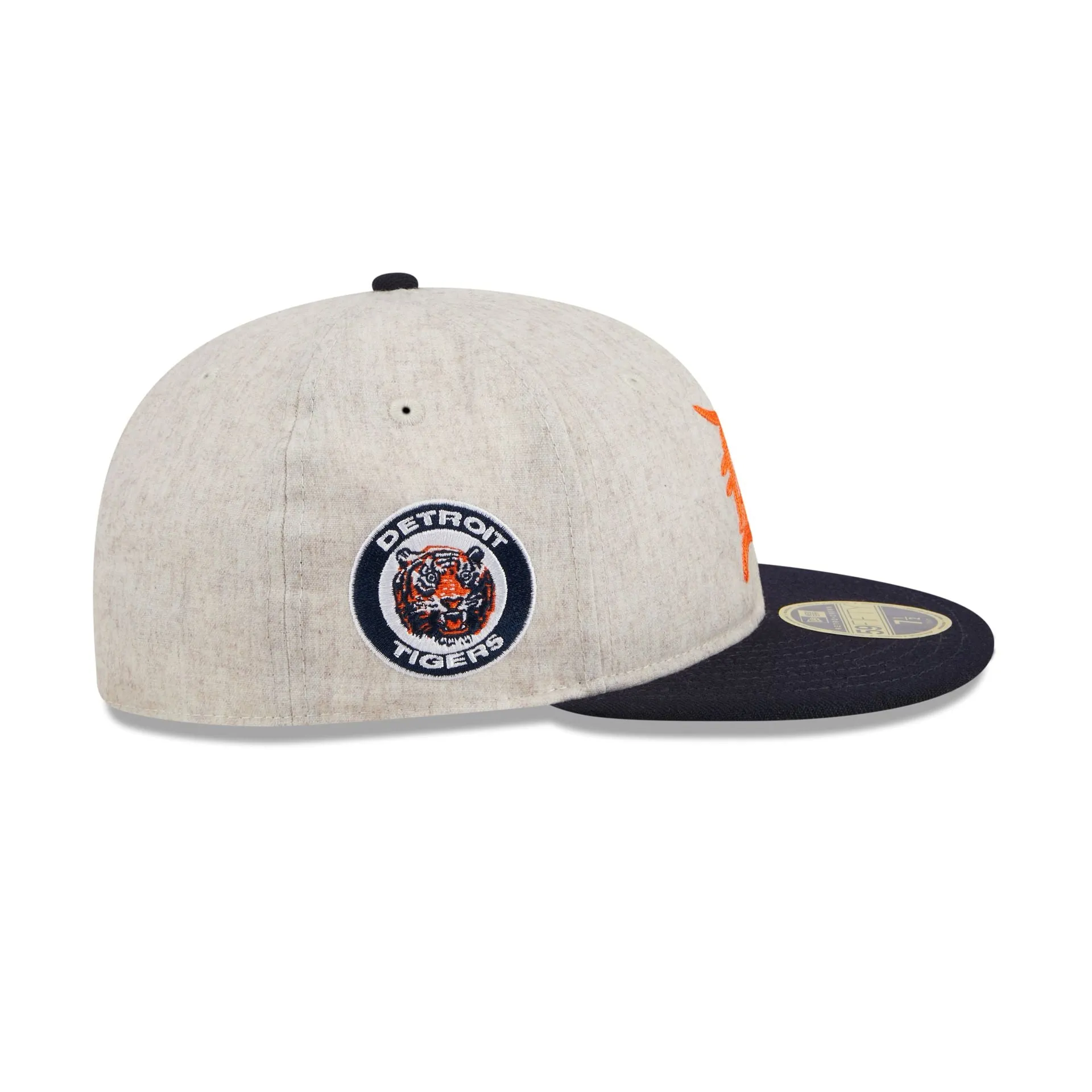 Detroit Tigers Melton Wool Retro Crown 59FIFTY Fitted Hat sold by New Era product image thumbnail 4