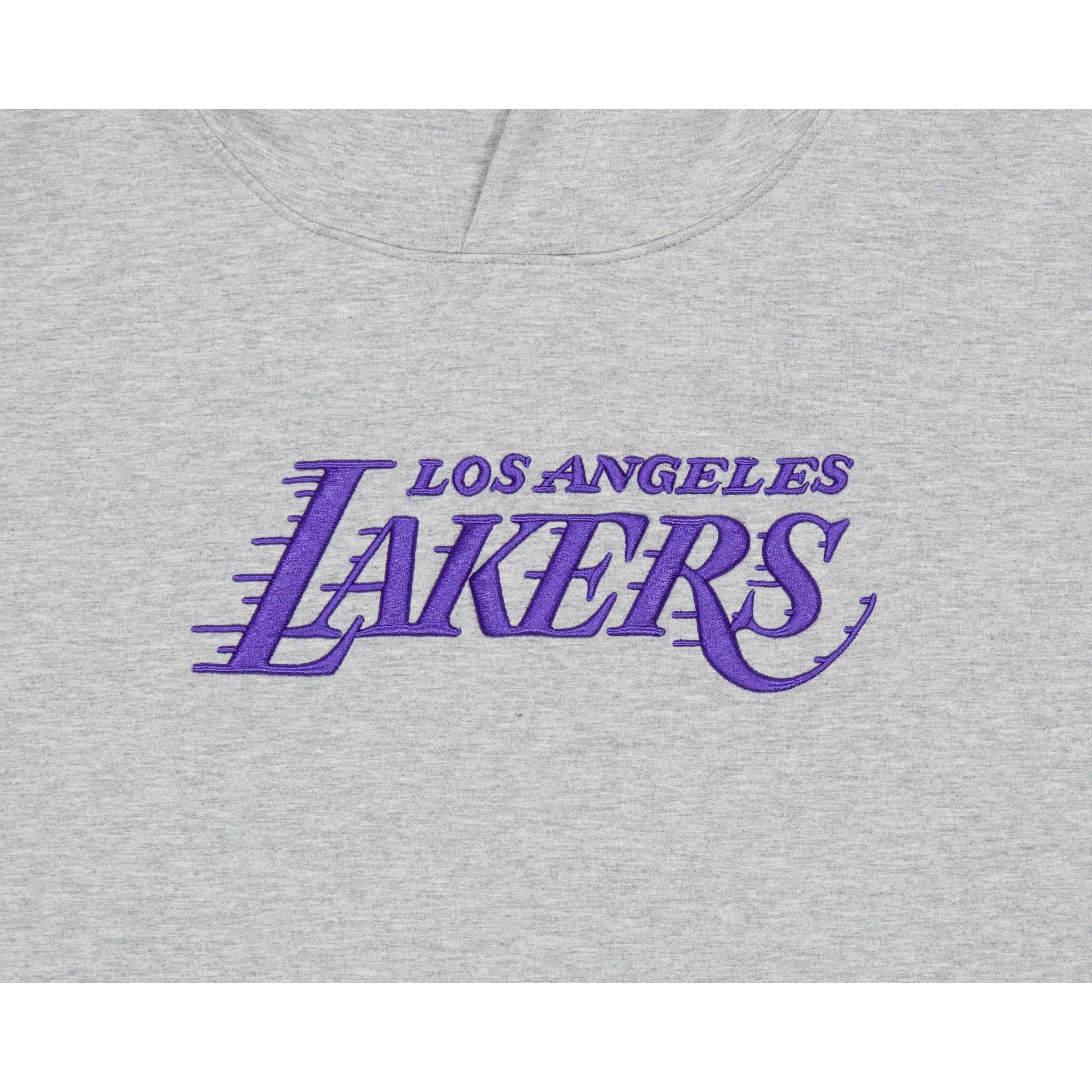 Los Angeles Lakers Gray Logo Select Women's Hoodie sold by New Era product image thumbnail 4