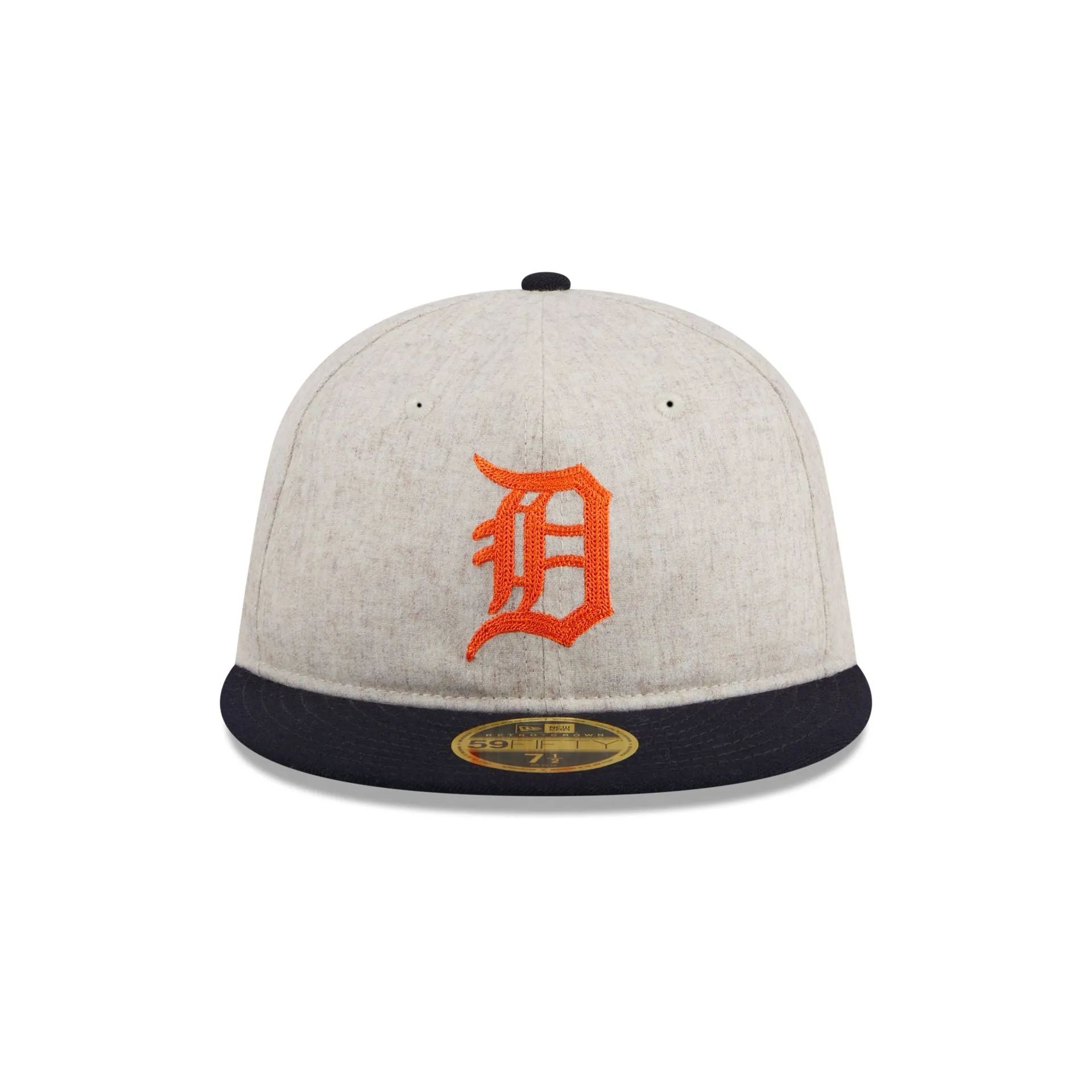 Detroit Tigers Melton Wool Retro Crown 59FIFTY Fitted Hat sold by New Era product image thumbnail 2