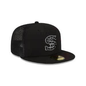 Chicago White Sox 2023 Batting Practice Black 59FIFTY Fitted Hat sold by New Era