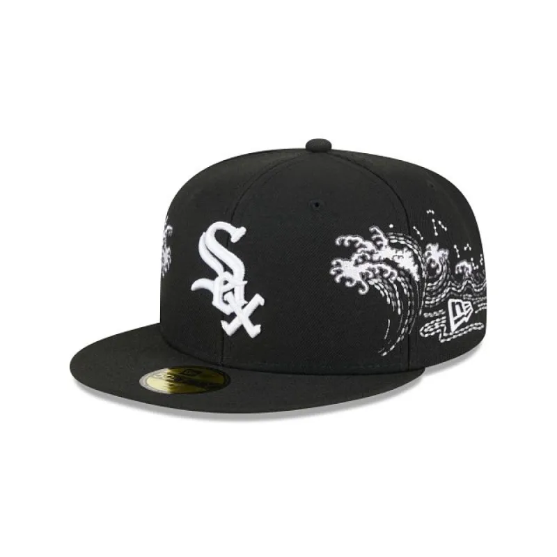 Chicago White Sox Tonal Wave 59FIFTY Fitted Hat sold by New Era