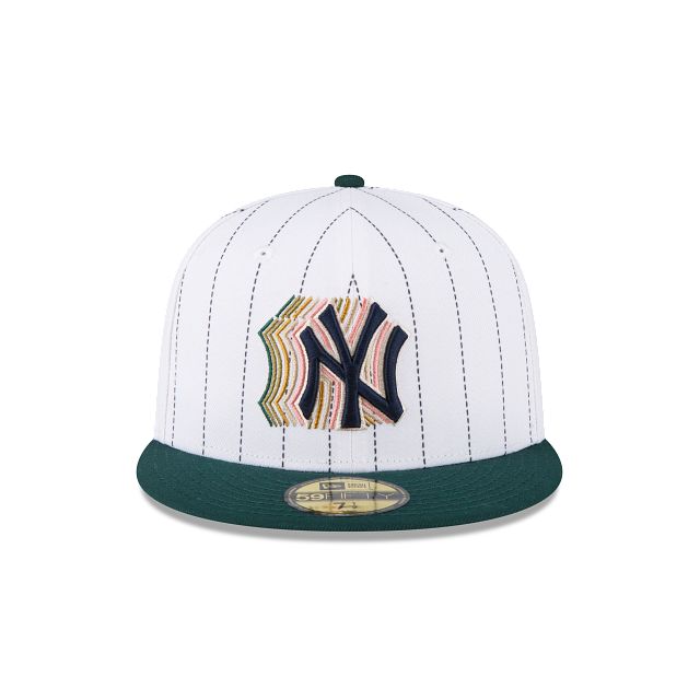 Just Caps White Pinstripe New York Yankees 59FIFTY Fitted sold by New Era product image thumbnail 2