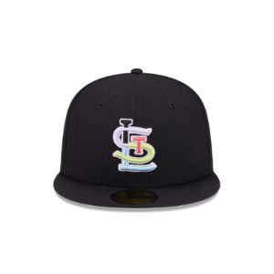 St. Louis Cardinals Color Pack Black 59FIFTY Fitted Hat sold by New Era
