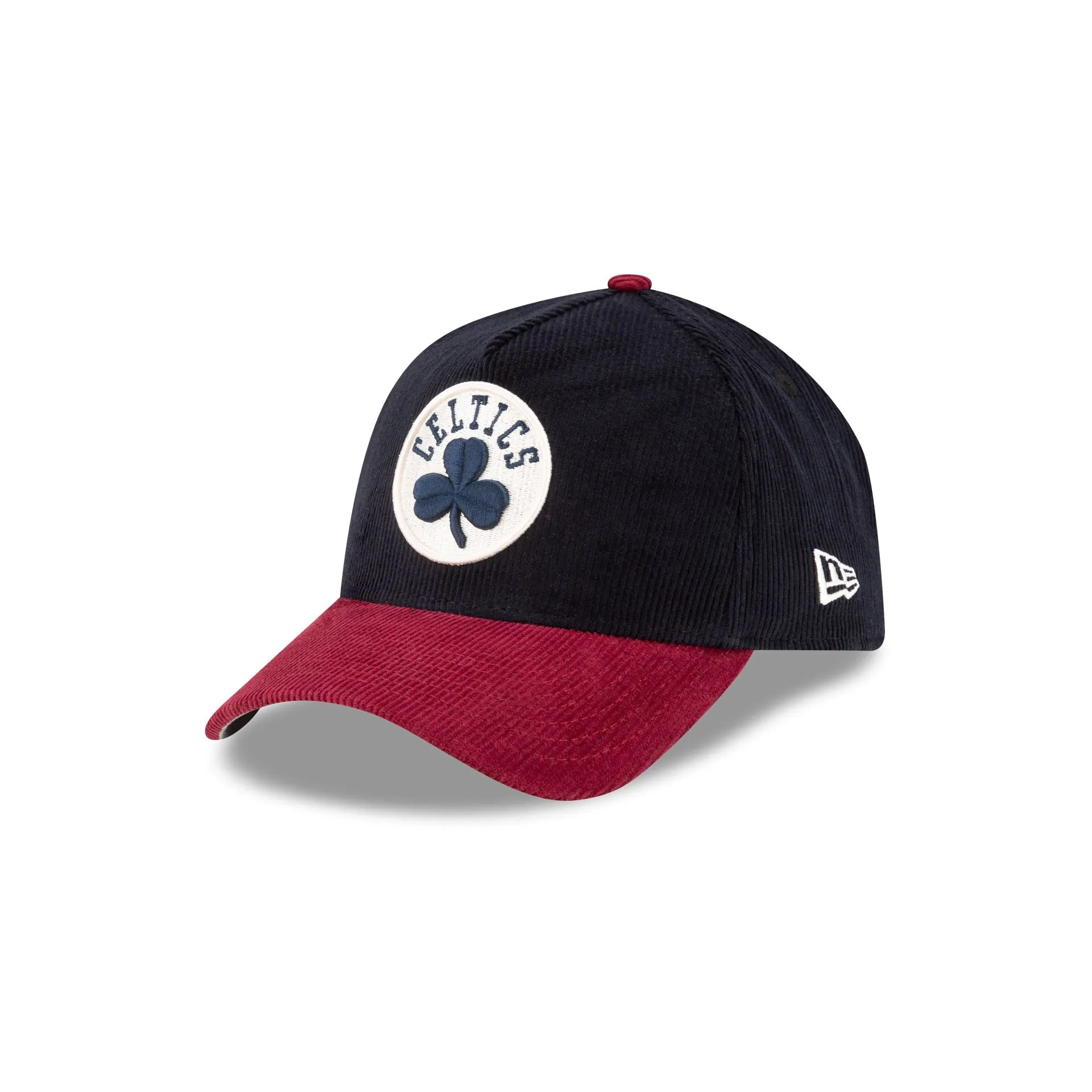 Boston Celtics Navy Corduroy 9FORTY A-Frame Snapback Hat sold by New Era