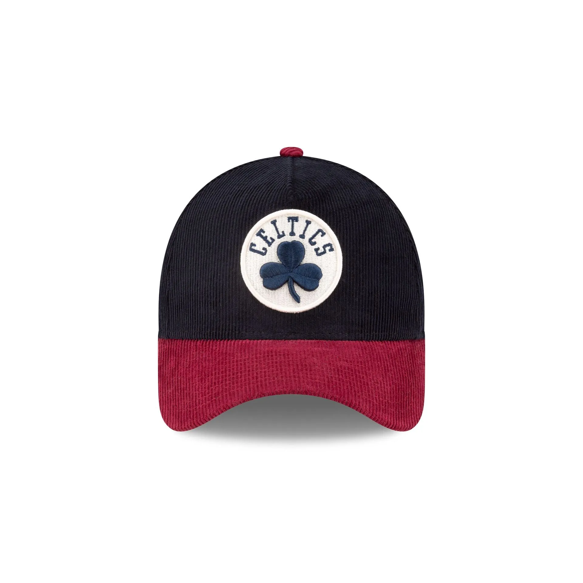 Boston Celtics Navy Corduroy 9FORTY A-Frame Snapback Hat sold by New Era product image thumbnail 2