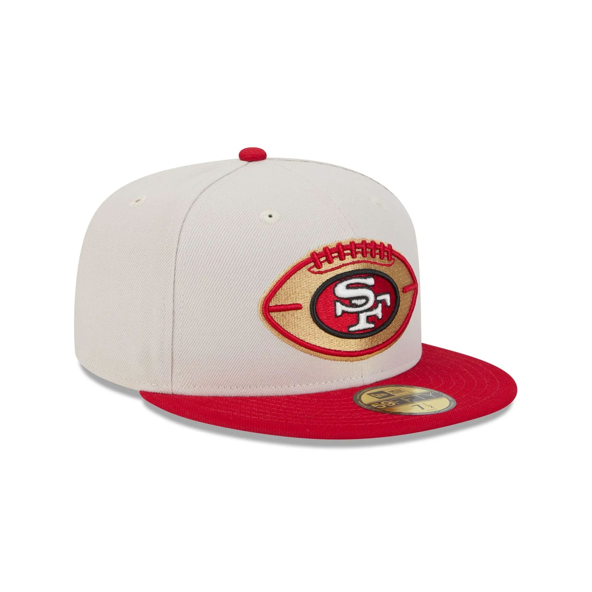 San Francisco 49ers 2024 Historic Sideline 59FIFTY Fitted Hat sold by New Era product image thumbnail 3