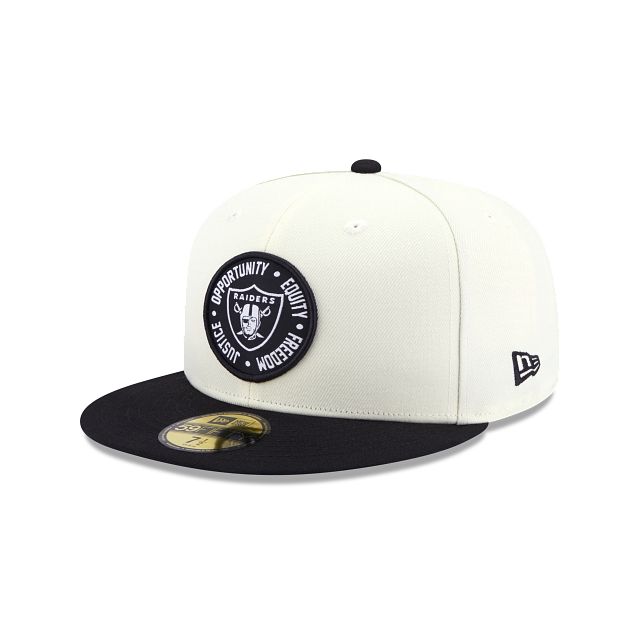 Las Vegas Raiders 2022 Inspire Change 59FIFTY Fitted Hat sold by New Era