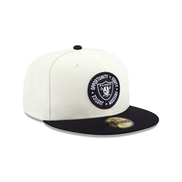 Las Vegas Raiders 2022 Inspire Change 59FIFTY Fitted Hat sold by New Era product image thumbnail 3