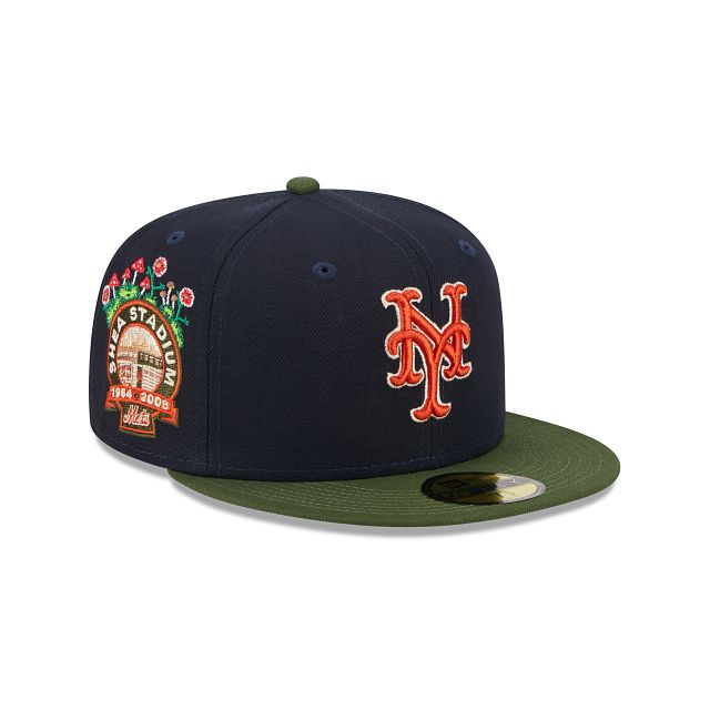 59FIFTY MLB Sprouted ニューヨーク・メッツ 7 1/2 New York Mets Sprouted 59FIFTY Fitted Hat | Parallel