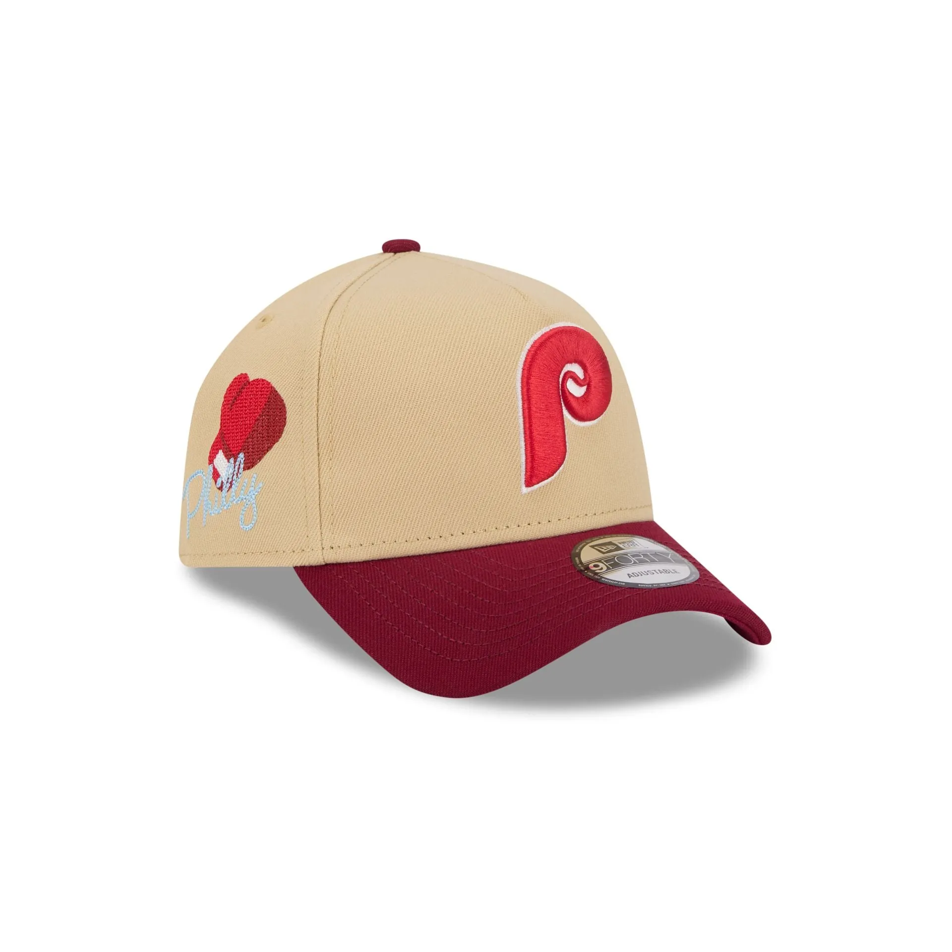 Philadelphia Phillies City Side Patch 9FORTY A-Frame Snapback Hat sold by New Era