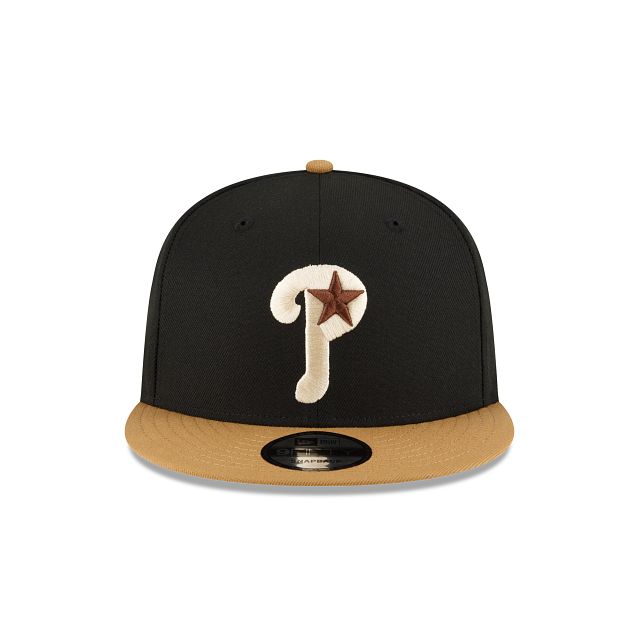Philadelphia Phillies Jet Black 9FIFTY Snapback Hat sold by New Era product image thumbnail 2