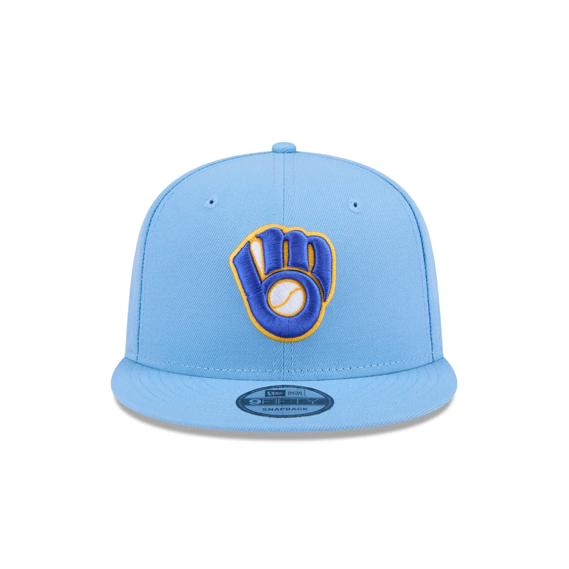 Milwaukee Brewers Sky Blue 9FIFTY Snapback Hat sold by New Era product image thumbnail 2