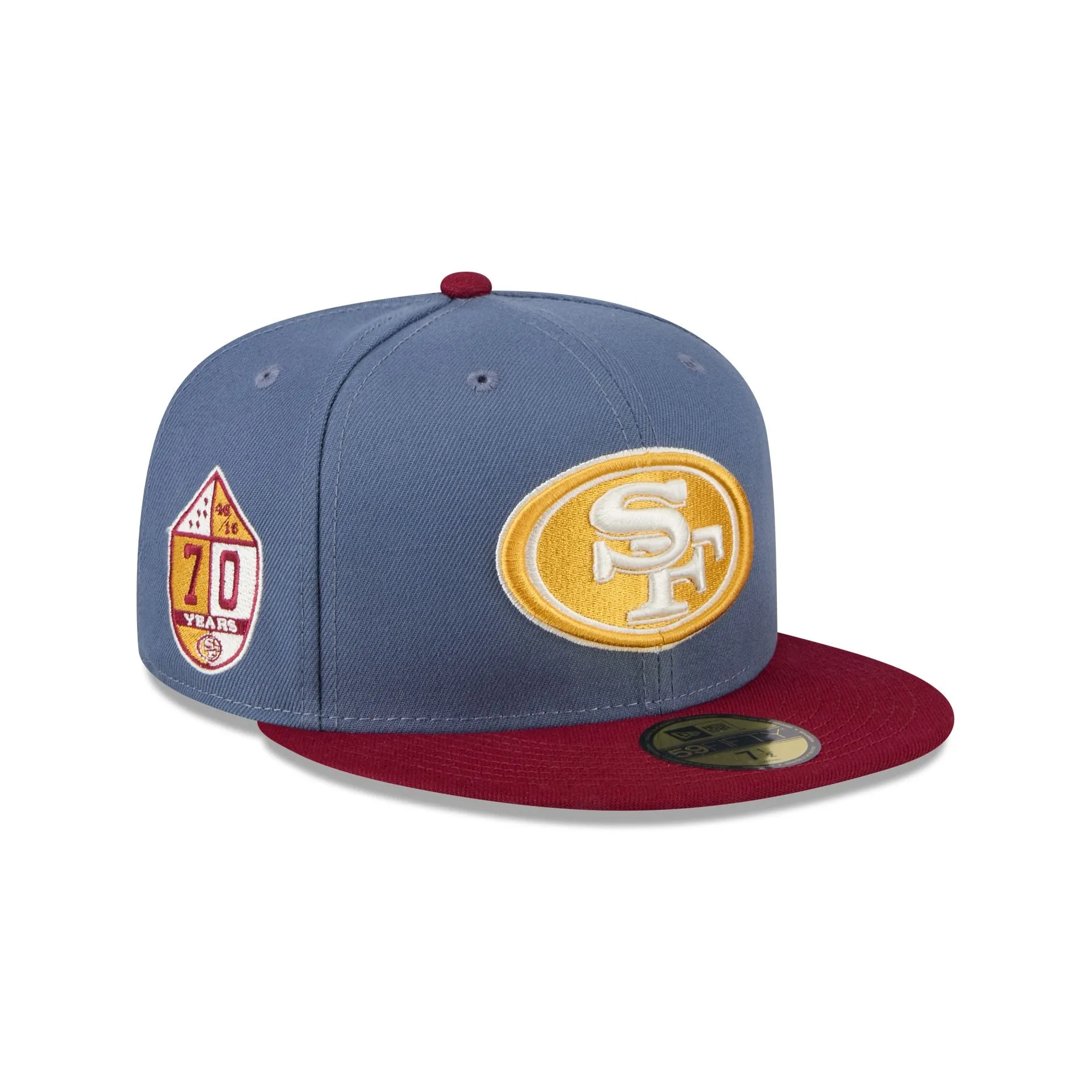 San Francisco 49ers Deep Blue 59FIFTY Fitted Hat sold by New Era