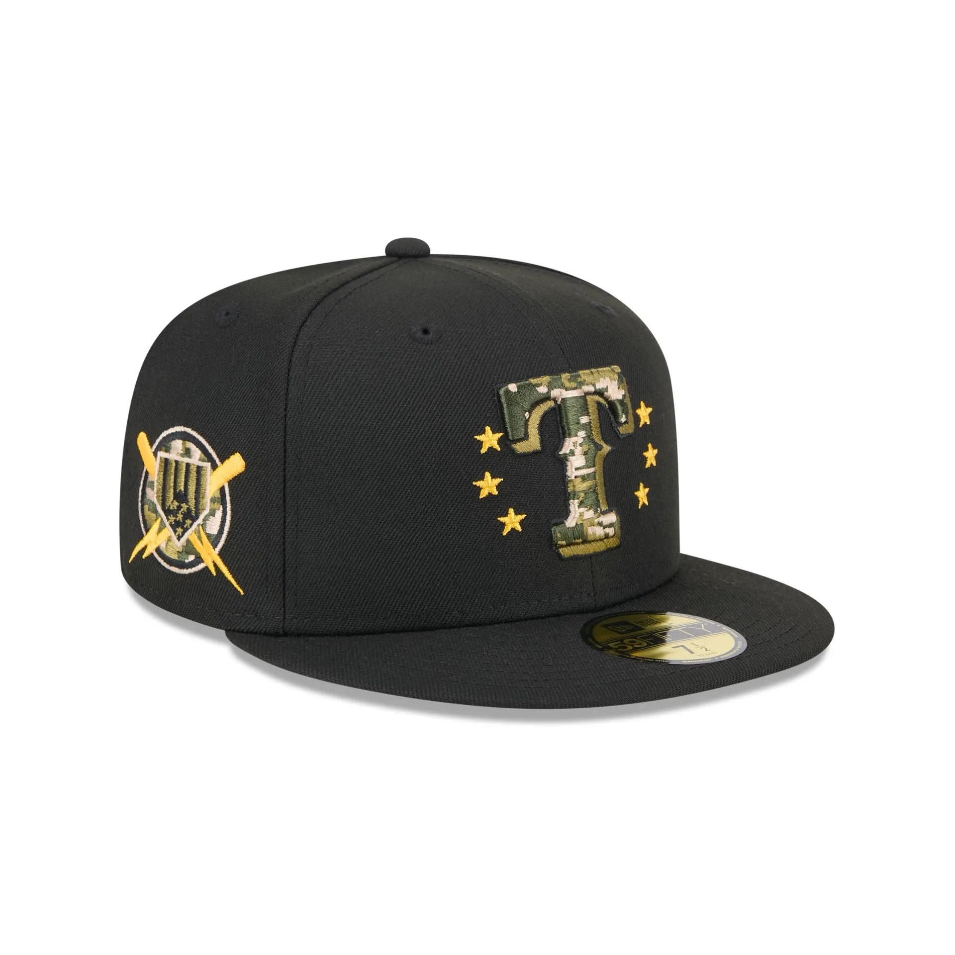 Texas Rangers Armed Forces Day 2024 59FIFTY Fitted Hat sold by New Era